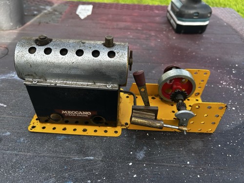 Meccano live steam model - steam,