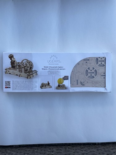 Ugears wooden model pneumatic - ugears,