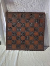 Vintage Wooden Chess Board