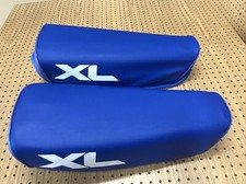 HONDA XL100S SEAT COVER 1985 MODEL- blue- (H*-377)
