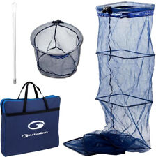 Garbolino 2m Leader Keepnet + Landing Net + Netbag  + Bankstick Set Fishing