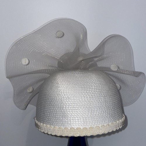 Ladies fancy ivory hat - ladies’,
