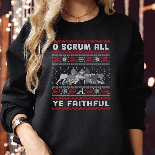 Sweatshirt scrum all - sweatshirt,