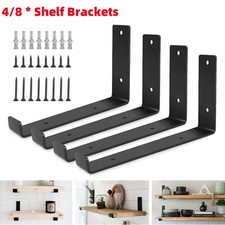 4/8 Rustic Shelf Brackets