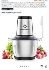 Food Processor, Dual-Speed