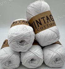 Vintage Cotton Yarn Knitting