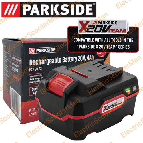Parkside 20v 4ah - parkside,