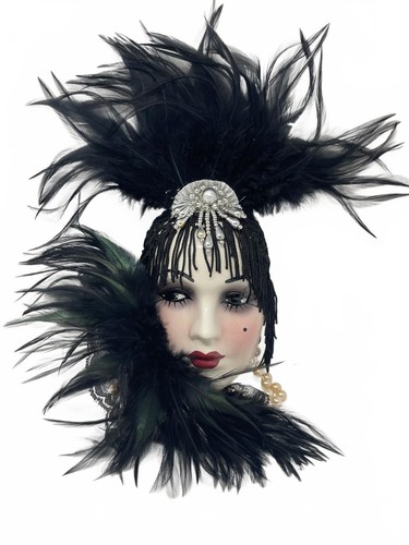 Vintage flapper wall - vintage,