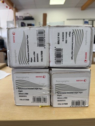 Rolls 90gsm plotter paper - 4,