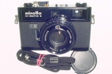minolta HI-MATIC E 35mm Film