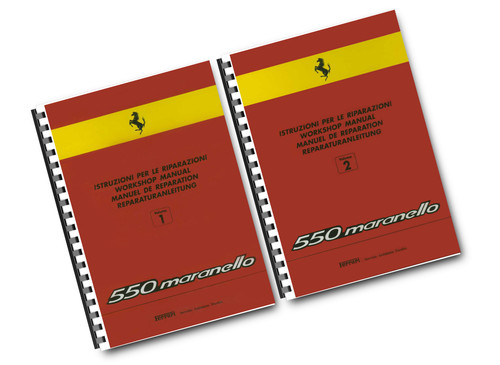 Ferrari 550 maranello - maranello, workshop