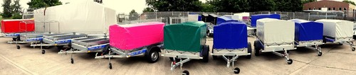 Trailer 6x4 750kg car - 6x4,
