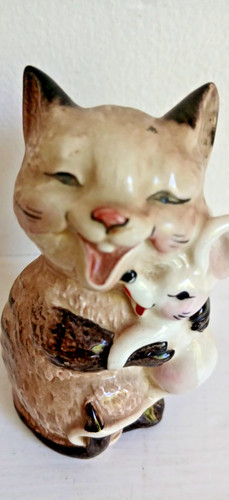 Vintage beswick laughing - cat, &