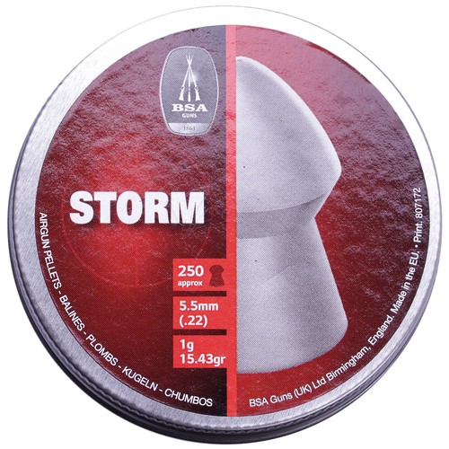 Bsa storm pointed 5 5mm - storm, 5.5mm