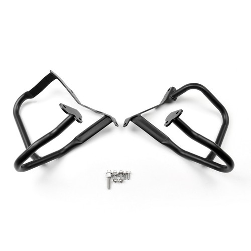 Front engine guard crash - front, bars