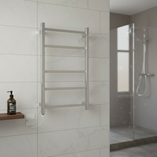 Electric heated towel rail - heated,