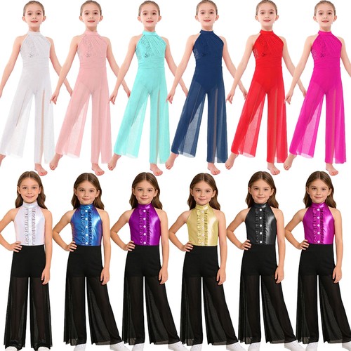 Kids girls jazz dance jumpsuit - jazz,