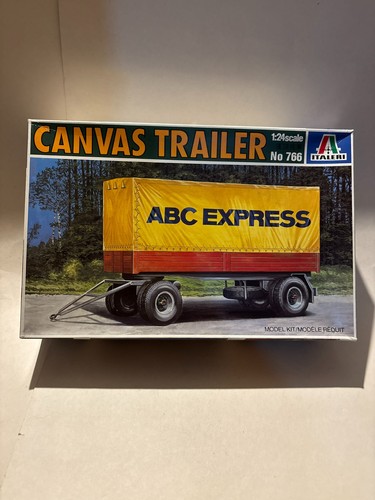 Italeri 766 canvas trailer - italeri,