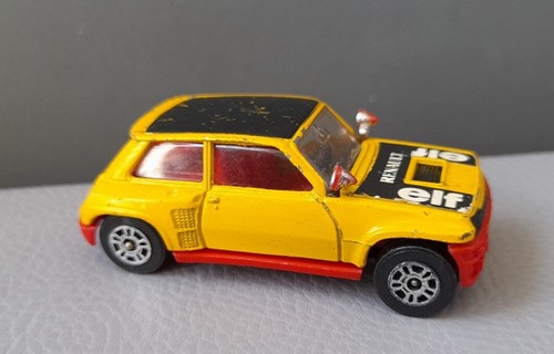 Corgi renault turbo yellow - 5,