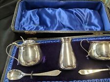 Boxed Sterling Silver Cruet