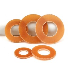 Bakelite Flat Washer Insulation High Temperature Resistant Gasket M2M3M4M5M6~M12