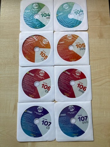 Zumba zin dvds cds sets - zumba,