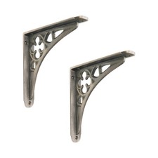 Shelf Bracket Pair of Pewter