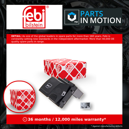 Electric window switch fits - window, vw