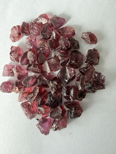 100 natural garnet lot - ct,