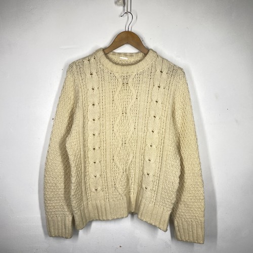 Vintage aran jumper womens l - vintage, *l