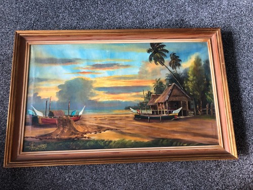 Vintage 20thc original - original, yusoff