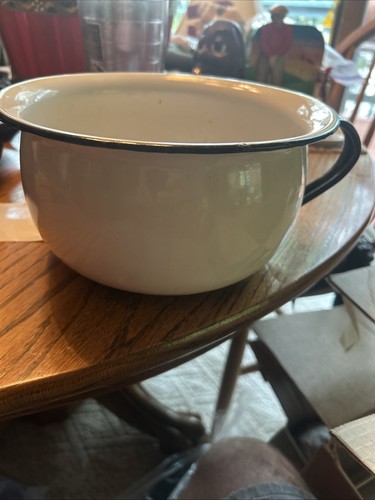 Vintage farmhouse enamel - vintage,