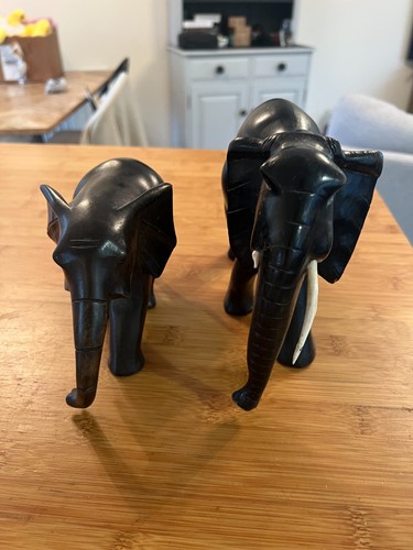 Hand carved stained ebony - hand,