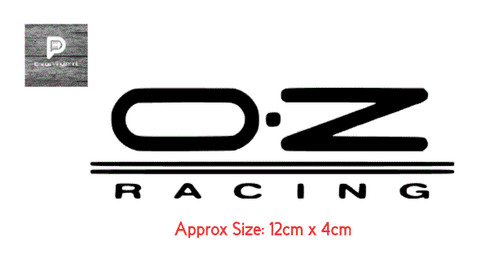 Racing car van decal - 4x,