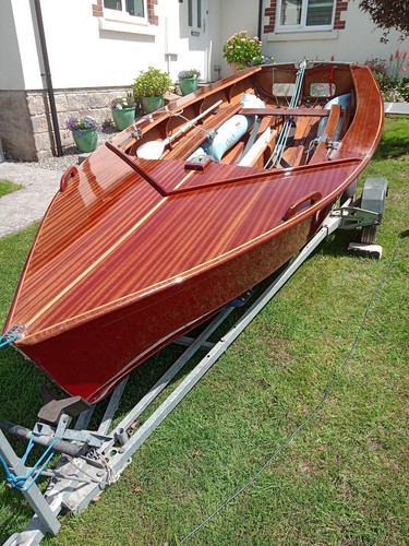 Enterprise sailing dinghy with - dinghy,