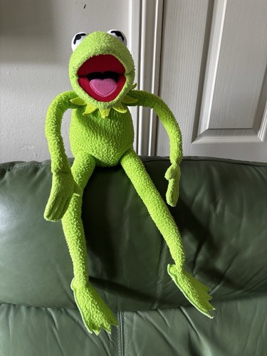 Talking kermit the frog - frog, plush