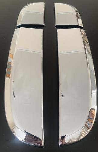 Chrome vent fender shark - fender, side