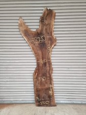 LIVE EDGE WALNUT SLAB KILN DRIED HARDWOOD RESIN TABLE  2600x400820-48MM THICK
