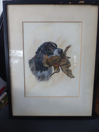 Antique original watercolour - ,