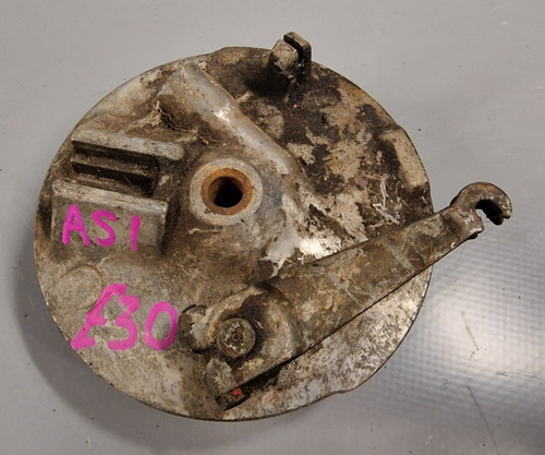 Yamaha as1 front brake plate - front,