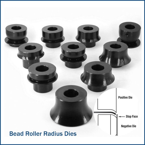 Bead roller radius dies - bead,