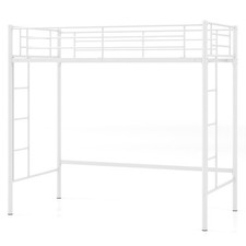 Costway Metal Loft Bed
