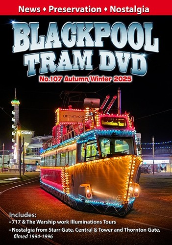 Blackpool tram dvd 107 - dvd, no.107
