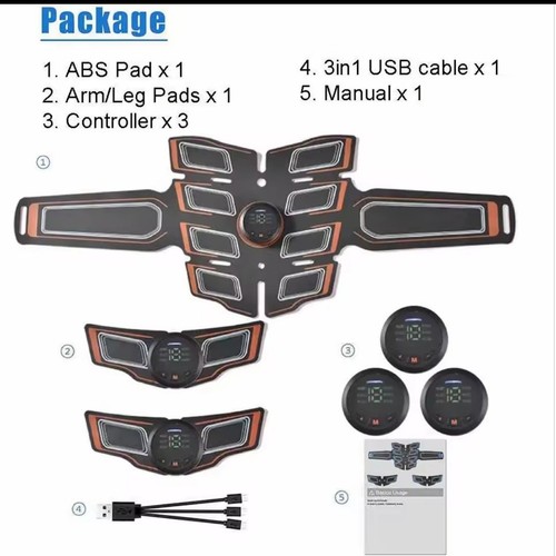 Ems muscle stimulator abs body - stimulator,