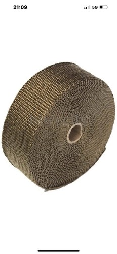 Titanium gold heat - , wrap