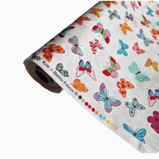 Cotton Poplin Fabric Butterfly