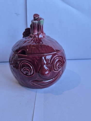 Sylvac beetroot face - beetroot,