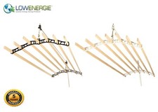 7 Lath Clothes Airer Ceiling Laundry Rack Maid Victorian Maiden Kitchen Dryer