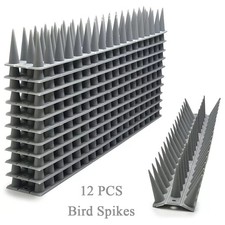 12 Pcs Bird Fence Wall Spikes
