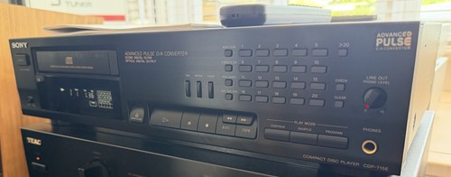 Sony cdp 715e compact disc - cd,